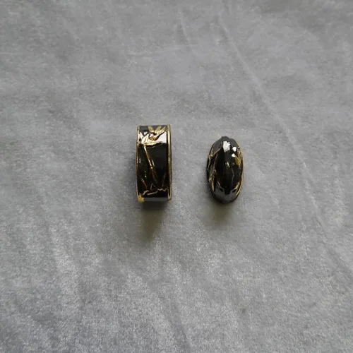 Miniatura 19 de Espada samurái japonesa KOSHIRAE – Aleación de Fuchi Kashira 01-44