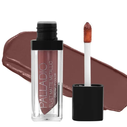 Miniatura 9 de Palladio Velvet Matte Cream Lip Color, Gasa Chifón