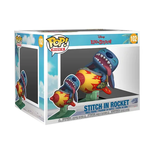 Funko Pop! Rides: Lilo & Stitch - Stitch in Rocket (Stitch en cohete)
