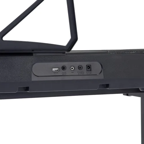 Miniatura 6 de Amazon Basics Piano de teclado eléctrico con 61 teclas, altavoces integrados, canciones para aprender, color negro
