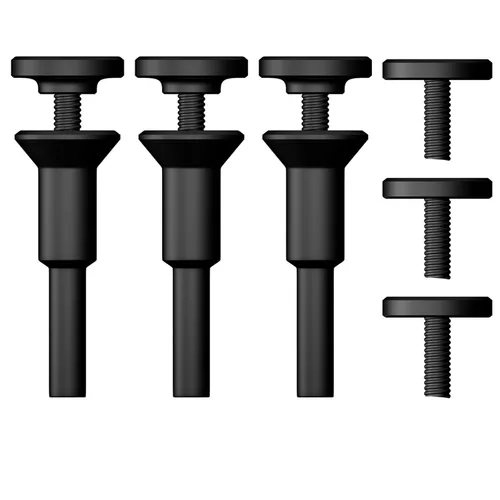 Soporte de mandril de montaje de rueda de corte con orificio de eje de 3/8 pulgadas y 1/4 pulgadas con vástago de eje de 1/4 pulgadas para amoladora