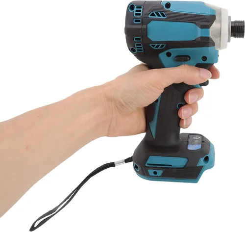 Miniatura 2 de Destornillador de impacto sin escobillas de iones de litio con luces LED para construcción de carpintería y proyectos de bricolaje