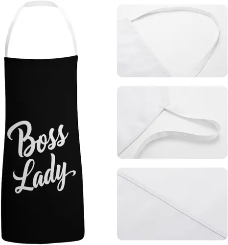 Miniatura 3 de Delantal de chef para mujer, delantal de cocina ajustable, delantales para accesorios de pintura