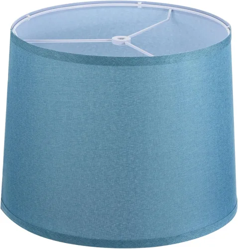 Miniatura 8 de PATIKIL Juego de 2 pantallas de lámpara para lámparas de mesa, 11.4 pulgadas superior x 12.6 pulgadas inferior x 9.8 pulgadas de alto, pantalla