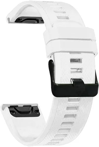 AISPORTS Correa de reloj de ajuste rápido de 0.866 in compatible con Garmin Fenix 7/7 Pro/6/6 Pro/5/5 Plus, correa deportiva suave y transpirable de