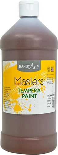 Miniatura 25 de Handy Art Little Masters - Pintura al temple (16 onzas), color rojo