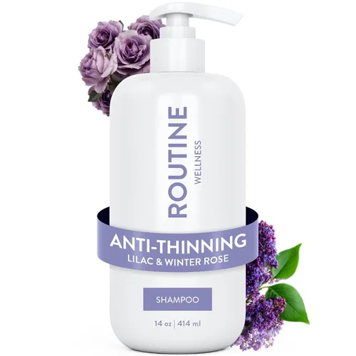 Miniatura 19 de Routine Wellness Champú voluminizador antiadelgazante para adelgazar el cabello y la pérdida de cabello – Aumenta tu confianza con bloqueadores