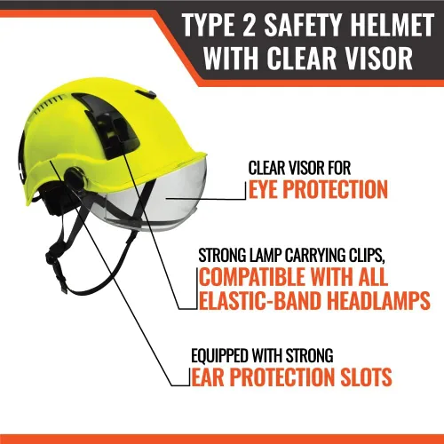 Miniatura 4 de Malta Dynamics Casco de Seguridad Tipo APEX 2 – Cascos de Seguridad Duros Conformes con OSHA y ANSI Z89.1 para Trabajadores de Construcción y Casco