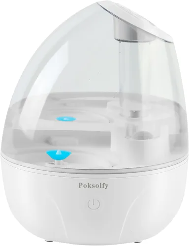 Humidificador de niebla fría para dormitorio, humidificadores pequeños de 2L para dormitorio y oficina, humidificador de 25 dB para habitación de
