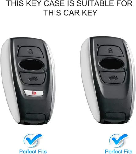 Miniatura 2 de ELOHEI Funda para llavero Subaru, accesorios para funda de llavero para Subaru Forester CrossTrek Outback WRX Ascent BRZ Impreza Legacy Premium Soft