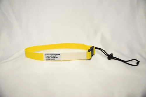 Miniatura 11 de Bucle de lavandería con cordón para calcetines, correa de lavado de oro atlética prémium