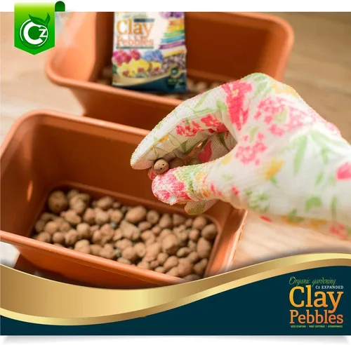 Miniatura 8 de Cz Garden – Medio de cultivo de piedras de arcilla expandida orgánica - orquídeas • hidroponía • acuapónica • acuicultura