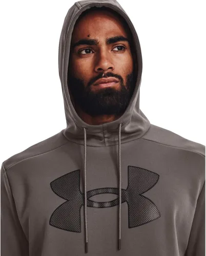 Miniatura 2 de Under Armour Sudadera con capucha de vellón ArmourFleece con logotipo grande para hombre