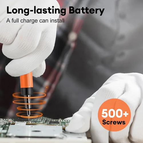 Miniatura 6 de Dmyond Mini Juego de Destornillador Eléctrico, Pequeño Destornillador Eléctrico Inalámbrico, 38 Puntas de Precisión S2, Herramienta de Reparación