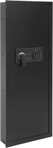 Miniatura 9 de Caja fuerte montada en la pared de 39.3 pulgadas de alto x 3.9 pulgadas de ancho x 14.5 pulgadas de largo, caja fuerte electrónica para seguridad
