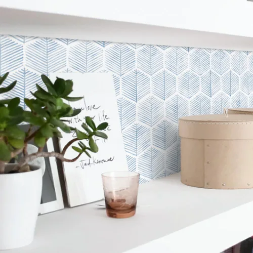 Miniatura 8 de MelunMer Papel tapiz moderno para despegar y pegar, papel de contacto bohemio para armarios/cajones, 393 pulgadas de largo, 17.3 pulgadas de ancho