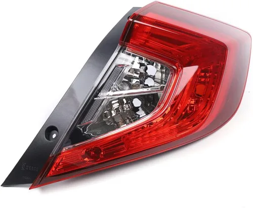 Miniatura 9 de DNYSYSJ Conjunto de luces traseras para Honda Civic Sedan trasero exterior derecho lado del pasajero de 2016 2017 2018 2019 2020 reemplazo