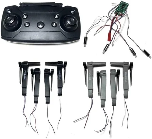 Miniatura 2 de E99PRO2 Quadcopter Emisor Accesorio Placa de circuito Motor Hélice Pieza de repuesto para E99 PRO2 RC Drone (cámara 4K)