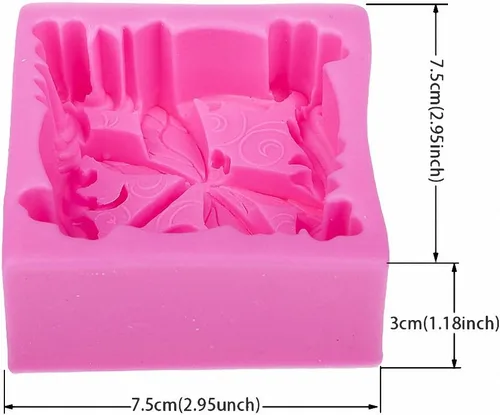 Miniatura 4 de Molde de jabón de libélula, molde de silicona MoldFun Dragonfly para jabones hechos a mano, barras de loción, bombas de baño, cera, yeso de París