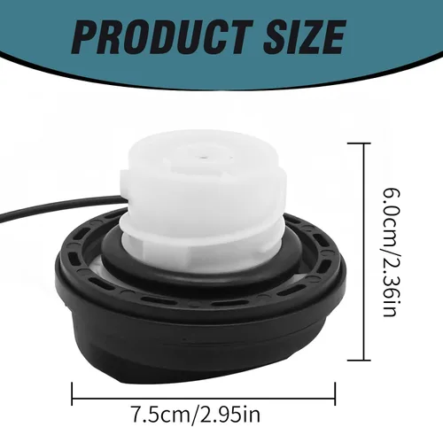 Miniatura 4 de VIKKSAER Tapa de gas 31010-3L600, repuesto para Kia soul reemplazo para Hyundai Sonata, sustituye a 31010-3L600U