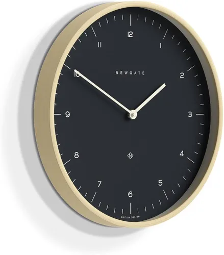 Miniatura 10 de NEWGATE® Mr Clarke - Reloj de pared Reloj de madera contrachapada grande inspirado en los escandinavos 15.7 in Caja de madera pálida