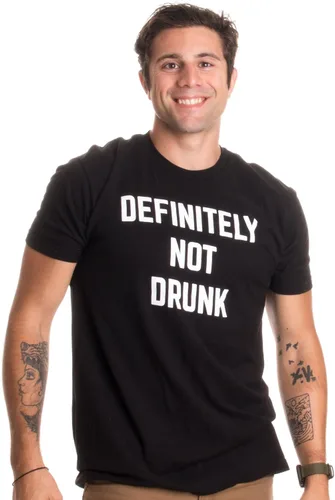 Miniatura 3 de Definitely Not Drunk Funny Bachelor Party Bar Festival Concert Beer T-Shirt