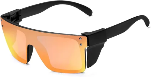Miniatura 17 de Gafas de sol polarizadas para hombres y mujeres, resistencia al impacto, Z87.1safety UV400, protección ligera para trabajadores