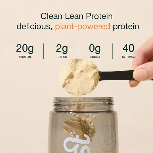 Miniatura 4 de Nuzest - Polvo de proteína de guisante - Proteína limpia y ligera, polvo de proteína vegetal premium vegano, sin lácteos, sin gluten, sin OMG