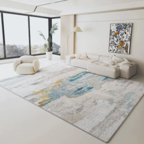 Miniatura 9 de Heated Floor Mats,Removable and Washable Electric Heating Carpet,12 Hour Timer,Energy Savings Space Heaters for Living Room Bathroom(E,140x200cm)