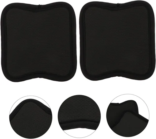 Miniatura 3 de BESPORTBLE 2 pares de almohadillas de mano para hombre, almohadilla de agarre de mano desnuda, accesorios de gimnasio para hombre, guantes de mano
