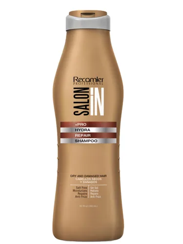 Salon In by Recamier - | Hydra Repair Champú para el cabello | Hidratante y fortalecimiento para cabello seco y dañado | 10.1.fl.oz / 10.1 fl oz
