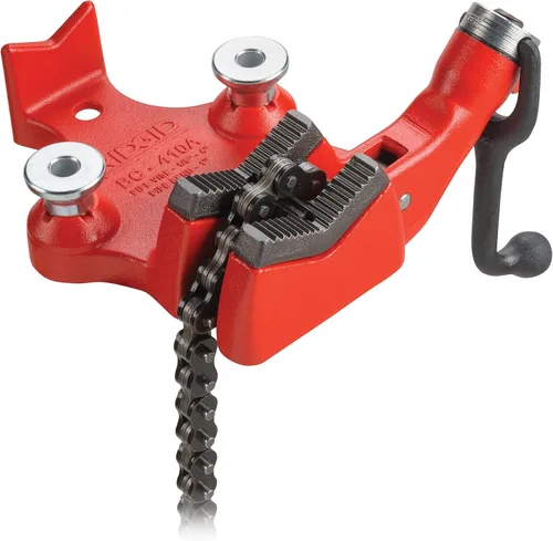 Miniatura 5 de RIDGID Tornillo de banco de tornillo superior modelo BC810 40215, tornillo de banco para tubería y tubería de 1/2 a 8 pulgadas y tornillo superior
