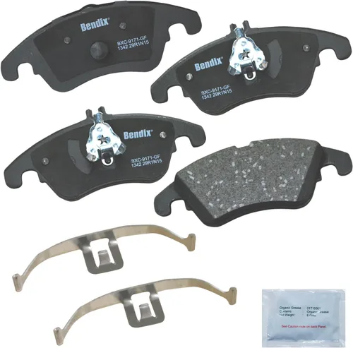 Miniatura 324 de Pastillas de freno delanteras cerámicas Bendix Priority1 CFC2302 para Hyundai Elantra 2021, Sonata 2022-2020, Kia K5 2023-2021