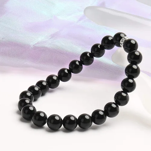 Miniatura 5 de BONNY BOXX Pulsera de piedras semipreciosas de 0.150.230.315 pulgadas (460.315 in) para hombres y mujeres, joyería