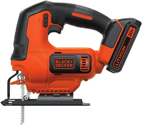 Miniatura 3 de BLACK+DECKER Sierra de calar de 20V MAX con paquete de batería de iones de litio adicional de 4-Ah (BDCJS20C & LB2X4020)