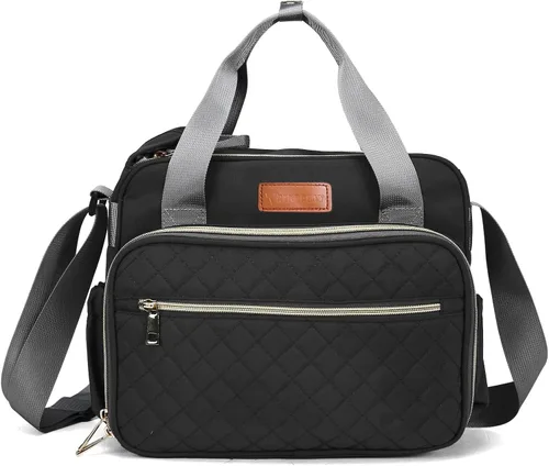 Bolsa de pañales pequeña para niñas, bolsa de pañales para bebé, organizador de cochecito de viaje y al aire libre, bonita bolsa de maternidad para