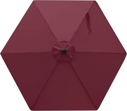 Miniatura 42 de MASTERCANOPY - Sombrilla de patio de 9 pies, toldo de repuesto para 8 varillas - Sólo la cubierta color turquesa
