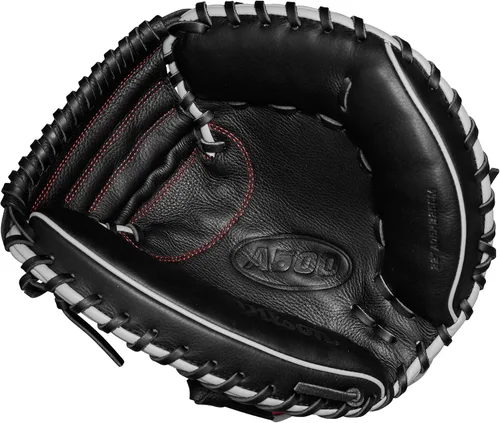 Miniatura 3 de Wilson A500 Adult + Youth Baseball Glove + Mitt Sizes 10.5" - 12.5" Right + Left Hand Throw Multiple Styles