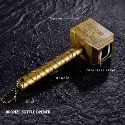 Miniatura 3 de Lmaytech Abrebotellas de cerveza, regalos para hombre, papá, él, marido, novio