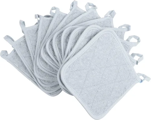 Miniatura 10 de Arkwright Agarraderas para Ollas de Cocina - Juego de 12 Almohadillas Cuadradas Resistente al Calor, Almohadillas de Cocina Profesionales Lavables