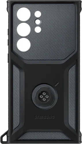 SAMSUNG Funda resistente militar para Galaxy S23 Ultra Titan, absorbente de golpes con ranura para tarjetas