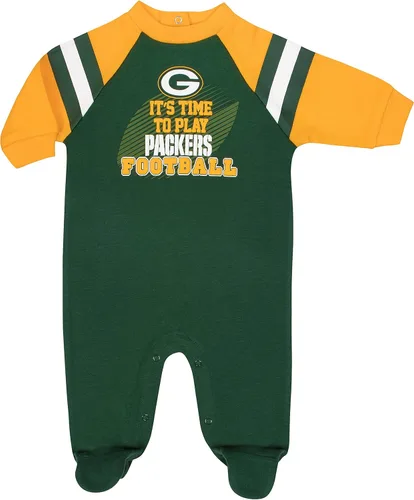 Miniatura 32 de Gerber NFL Unisex Mameluco para bebé con diseño de equipo para dormir y jugar