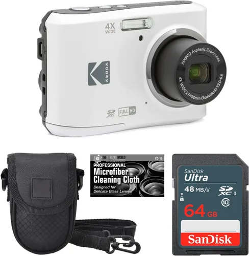 Kodak PIXPRO FZ45 - Cámara digital de 16 MP con zoom óptico 4X de 1.063 in gran angular 1080P Full HD Video 2.7 pulgadas, cámara LCD de 2.7 pulgadas