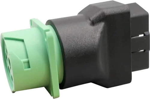 Miniatura 5 de OBD2 macho a verde J1939 adaptador hembra 9pin a 16pin