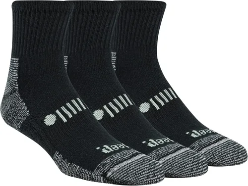 Miniatura 6 de Jeep Calcetines clásicos de algodón para hombre, paquete de 3 pares, absorben la humedad y son cómodos y acolchados