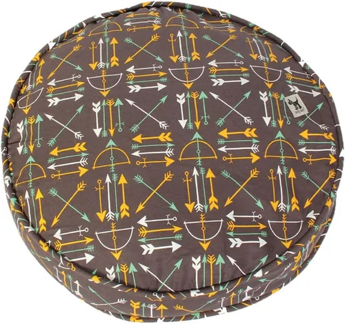 Miniatura 25 de Molly Mutt Amarillo by Morning - Funda de edredón para cama para perro, 100% algodón orgánico con certificación GOTS para cama de perro, cachorro