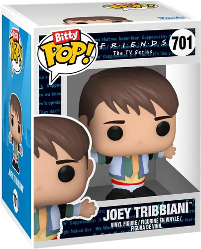 Miniatura 10 de Funko Bitty POP! Friends - Phoebe, paquete de 4 y una figura sorpresa mini misteriosa - 0.9 Pulgadas (2.2 Cm) coleccionable - Incluye estante