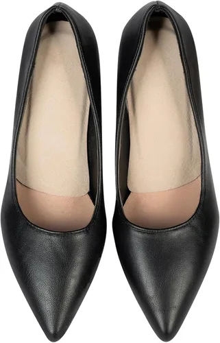 Miniatura 7 de 2 pares de cojines de talón de piel de cerdo para mujer, fascitis plantar, espolón óseo en el talón, tendón de Aquiles, adhesivo de 0.32 pulgadas