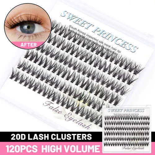 Miniatura 2 de Bodermincer Extensión de pestañas individuales 3D de grosor de 20 raíces, 0.003 in, rizo C, herramientas de pestañas postizas negras suaves
