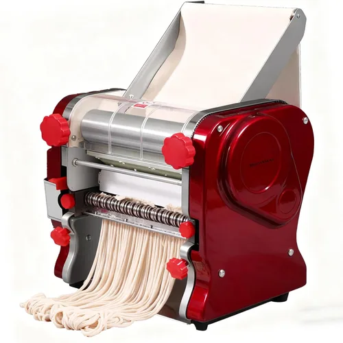 XINGYUEXUAN Pasta eléctrica que hace la máquina el rodillo comercial de la masa del fabricante de espagueti de los fideos con el cortador de 0.079